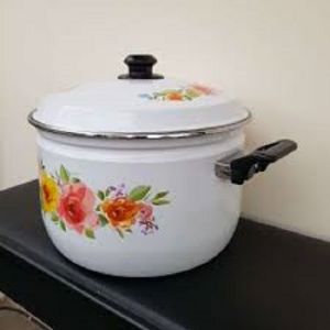 Panci Stock Pot Oriental 30cm 34cm 40cm Ideal Kedawung Porcelain Enamel on Steel