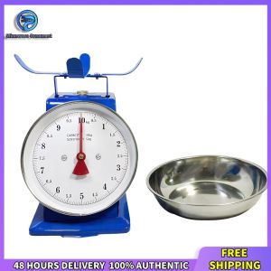 Winnereco Stainless Steel Mechanical Scale 10Kg with Detachable Tray for Baking and Cooking Durable Kitchen Weighing Tool