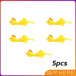 BUY HERE  หนังสติ๊กไก่เหลือง ของเล่นคลายเครียด ดีดติดผนังได้ catapult turkey