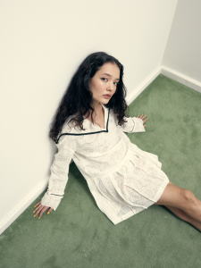 OMGBKK LACIE ชุดแขนยาวผ้าลูกไม้ ปกกะลาสี