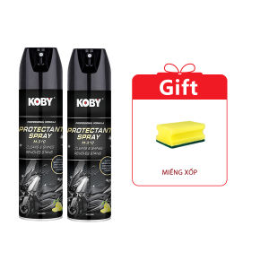 KOBY Protectant Spray M-310 Motorcycle & Car Care - Orange Scent Stain Removal Duy trì độ đàn hồi chống nứt Shine Enhancer chống bạc màu [250ML]