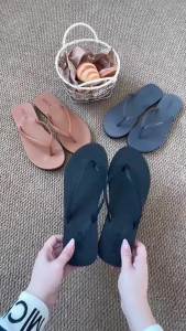 [Free Shipping] MenS Flip-Flops Versatile For Summer Non-Slip Durable Rubber Beach Sandals Quick-Drying Casual Footwear For Couples