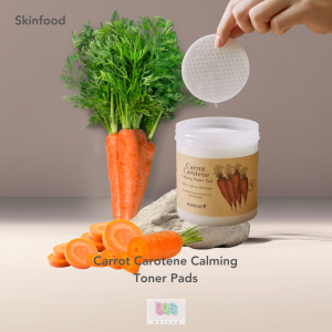 📌SG Ready Stock Skinfood - Carrot Carotene Calming Water Pad 60 eac