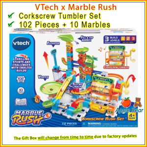 VTech Marble Rush Corkscrew Challenge Set Tumbler Cockscrew Age 4+ STEAM STEM Run / AppleBear