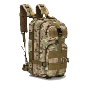 Nanjiren Outdoor Tactical 3P Backpack 30L Hiking Camping Hunting Mountaineering Horseback Riding Training Sports Backpack