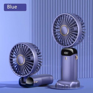 Quạt Cầm Tay Mini Làm Mát Nhanh Với 120 Mức Gió Sạc Nhanh Màn Hình LCD Hiển Thị Tốc Độ Gió Làm Mát Lên Đến 6H