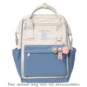 LAZANA  Backpack Womens Waterproof Candy Color Large Capacity High School Bag Suitable for Cute Travel Student#B0010