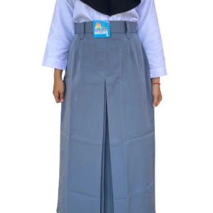 Rok Sekolah Span R1 Rempel Satu Depan Panjang Seragam SMA SMK Termurah Dan Tercomplit