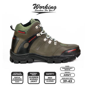 Sepatu Boots Hiking Pria PRMN Sepatu kerja lapangan casual Size 39-43
