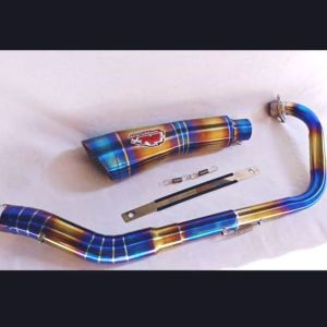 Knalpot R9 h2 Bluemon R15 CBR GSX XRIBE Vixion Cb Satria Byson MX Sonic Verza dll