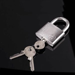 LIKANTA Chịu được thời tiết Ổ khóa bằng thép không gỉ 304 Khóa móc Chịu lực Ổ khóa cổng Cổng cửa Chống Trộm Khóa phòng tập thể dục Ngoài trời