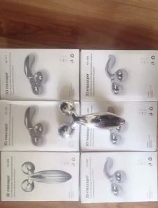 3D Manual Roller Face Slimming Device Multifunctional Beauty Instrument Handheld Massager Facial V Face Firming and Lifting/3D手动滚轮瘦脸器多功能美容仪手持按摩器脸部V脸紧致提拉塑形瘦脸仪