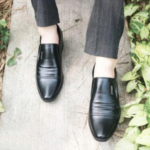 Giầy da nam -Giầy lười nam công sở HT.NEO da bòđế cao su đúc đặc thiết kế sang trọng trẻ trung lịch lãm GM16