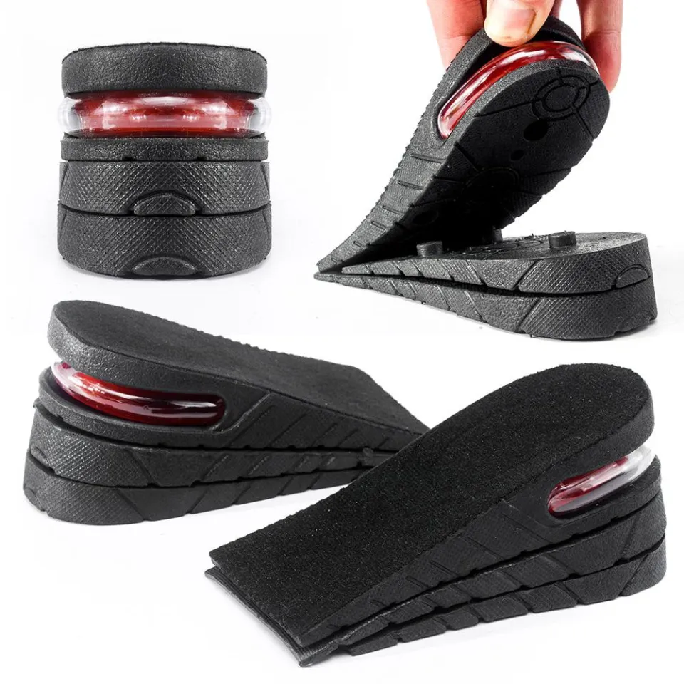 Height Increase heel Insoles 3-layer Air Cushion Heel Insert Lift