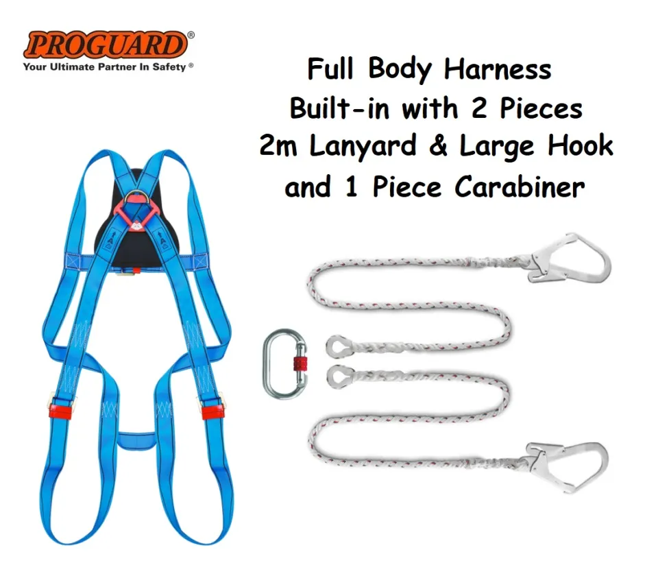 BST Korea Full Body Harness With Double Lanyard SIRIM DOSH TYPE APPROVAL