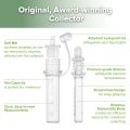 (Haakaa) Silicone Colostrum Collector Set 4 ml, 2 pcs อุปกรณ์เก็บน้ำนม ป้อนนม สำหรับเด็ก. 