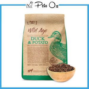 Absolute Bites Wild Age Dry Dog Food 22lbs -Assorted (Salmon Pork Beef Duck Lamb)