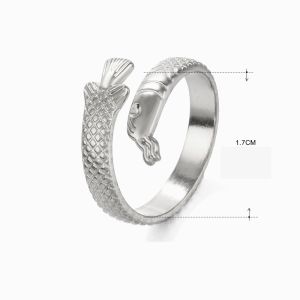 ⚡Lucky Spell Gold Dragon Fish Ring Lucky Ring转运幸运戒指