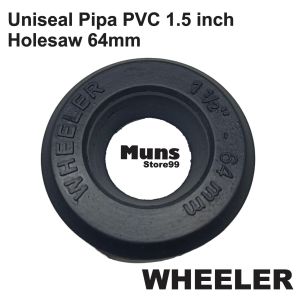 Karet Uniseal Pipa PVC 1.5 Inch Sistem Aquaponik dan Hidroponik WHEELER