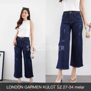 CELANA JEANS WANITA LONDON GARMEN KULOT-SYS CLOTHIER