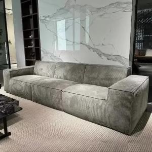 xpkQ Corduroy Creative Modern Living Room Sofas Nordic Luxury Art Compressed Sofa Interior Furniture Accessories Home Decor 2B5Z7