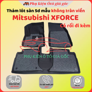 THẢM LÓT SÀN 5D xe Mitsubishi XFORCE 2023-2025 -  Mẫu KHÔNG Tràn Viền có rối đi kèm - TL