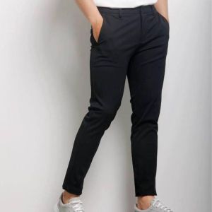 Quần tây nam ống côn dáng body vải co giãn cao cấp công sở đi học đi tiệc đi chơi