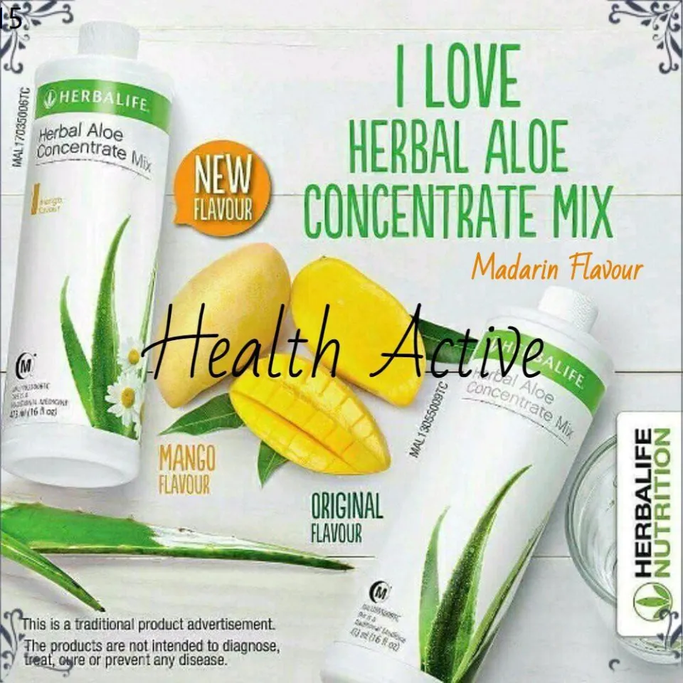 Slimming Promotion Herbalife Herbal Aloe Concentrate Mix