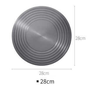 DXL Heat Conduction Plate Gas Stove Anti-burning Black Kitchen Stove Heating Plate Gasket Thawing Plate Pot