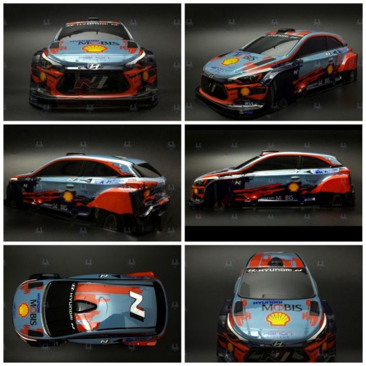 RC Body Shell 1:10 Hyundai I20 Housing WING-2/HSP REMOTE CAR BODY
