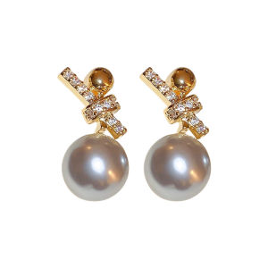 925 ต่างหูเงินแท้ ต่างหูมุกสวยๆ เงิน 925 ต่างหูแฟชั่น 2024