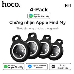 【4PCS】 HOCO E91 Địa điểm thông minh Thiết bị chống mất thiết lập Bluetooth Smart Tag Finder Airtag Tracker Finder cho iPhone / iPad / Mac