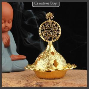 [Creative] Hương Hollow Vàng tháp dầu phong cách Ả Rập Lư hương chủ cho nhà khách sạn Hương chủ Yoga đồ trang trí