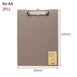 INNICE 2Pcs Bảng viết Bảng ghi nhớ A6/A5/A4 Cặp tài liệu Ví đựng hóa đơn vé Bìa hồ sơ Bền Các tông treo Kẹp Giấy thực đơn