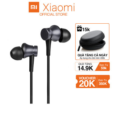 Tai Nghe Xiaomi Piston lite 2017 Chính Hãng Jack 3.5mm có dây nhét tai Gaming chống ồn DoTech bảo hành 6 tháng