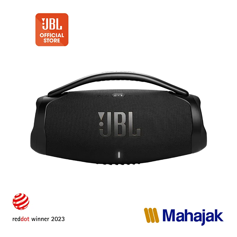 JBL Boombox Wi-Fi ลำโพงบลูทูธแบบพกพาเบสหนักเชื่อม Wi-Fi 5G รองรับ Dolby  Atmos