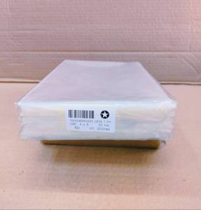 ถุงแก้ว 6×9 นิ้ว แพคละ 1 กก. ความหนา 50 ไมครอน ตราดาว