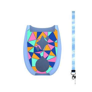 MYTHIS Silicone Protective Case with Lanyard Shockproof Cover Shell Anti-Scratch Skin Sleeve for Peekimo Interactive Pet Game Console Game Accessories