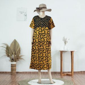PROMO Daster JUMBO Batik Cap Premium - Dress Sekdress Harian Wanita Terbaru 2022