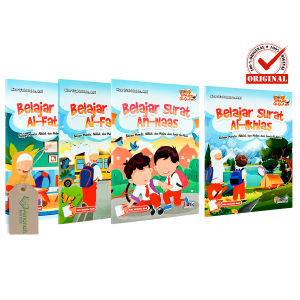Buku Belajar Surat (Al-Fatihah Al-Ikhlas Al-Falaq An-Nas) - Perisai Quran Kids