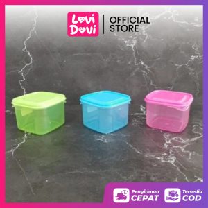 Toples Plastik 500 ML Mini Serbaguna/ Kotak Penyimpanan Multifungsi Foodgrade/ Wadah Bumbu Sealware