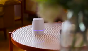 200ml Tabletop Aromas Diffuser with Colorful Light for Bedroom Low Noise Humidifier Stress Relief Aromatherapies Device