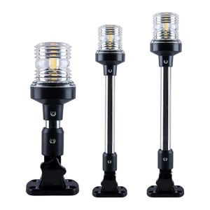 Adjustable LED Marine Anchoring Light Lamp 5000K Brightness IP67 Waterproof Stainless Steel for Boats Yachts Navigation