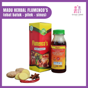 Madu Flumencos Herbal Untuk Batuk - Pilek - Sinusitis - Alergi & Asma