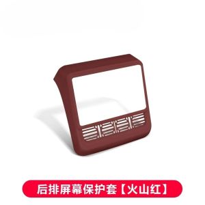kkmf For Refreshed Tesla Model 3 Y YL Silicone Rear Screen Air Outlet Cover Interior Accessories Q9Z6P