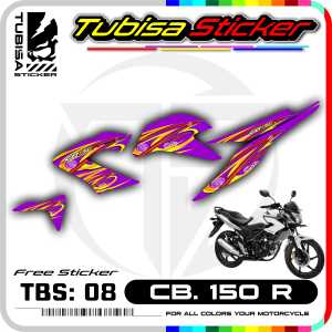 Sticker Striping Honda CB 150 Lama/Old - Stiker Striping Motor CB 150 R Lama/Old. TBS.08