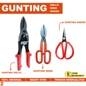 Gunting Holo Seng Kodok Besi Baja Ringan Hollow 10 Inch 8 Inch Murah