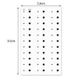 1 Sheet Temporary Tattoo Black Tear Mole Stickers Black Waterproof Sexy DIY Body Art Fake Tattoo Sketch Face Eye Corner Beauty Moles. 