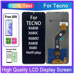 For Suitable for Infinix X680 X680B X680C X680D X680E Hot9 play screen assembly Transn Hot9play LCD display LCD