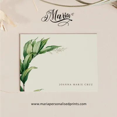 16 PCS / 22 PCS / 32 PCS Personalized Note Cards NATURE-NC011